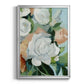 Bouquet Scatter I - Modern Framed Canvas Print