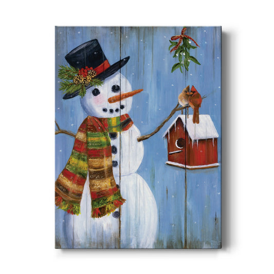 Winter Kisses - Canvas Art Print