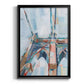 Big City Colors I - Modern Framed Canvas Print