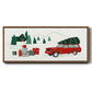 Going to Grandmas Collection D - Floater Framed Canvas Print
