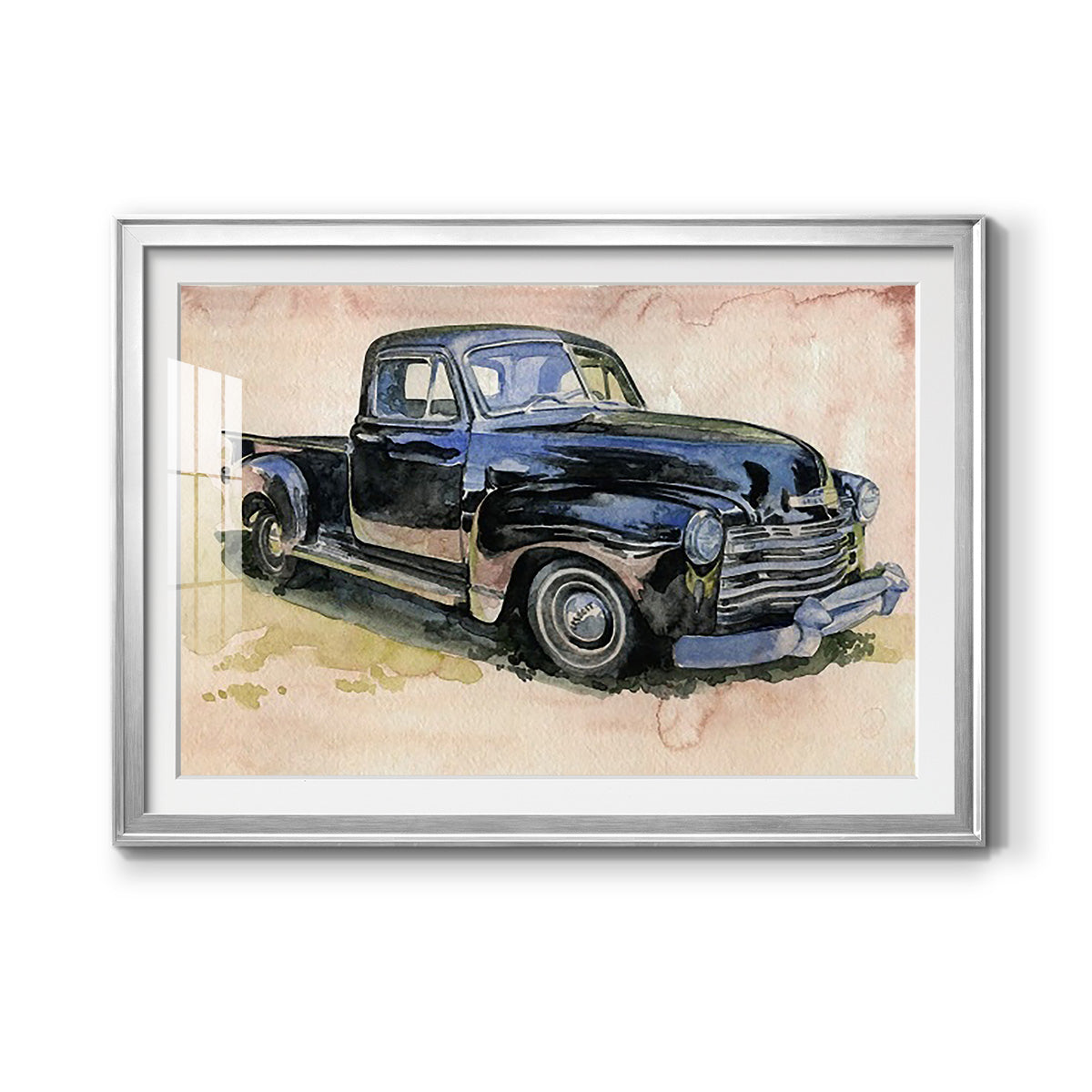 Antique Pickup II Premium Framed Print - Ready to Hang