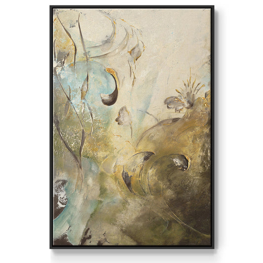 Enchanted Garden II - Framed Premium Gallery Wrapped Canvas L Frame - Ready to Hang