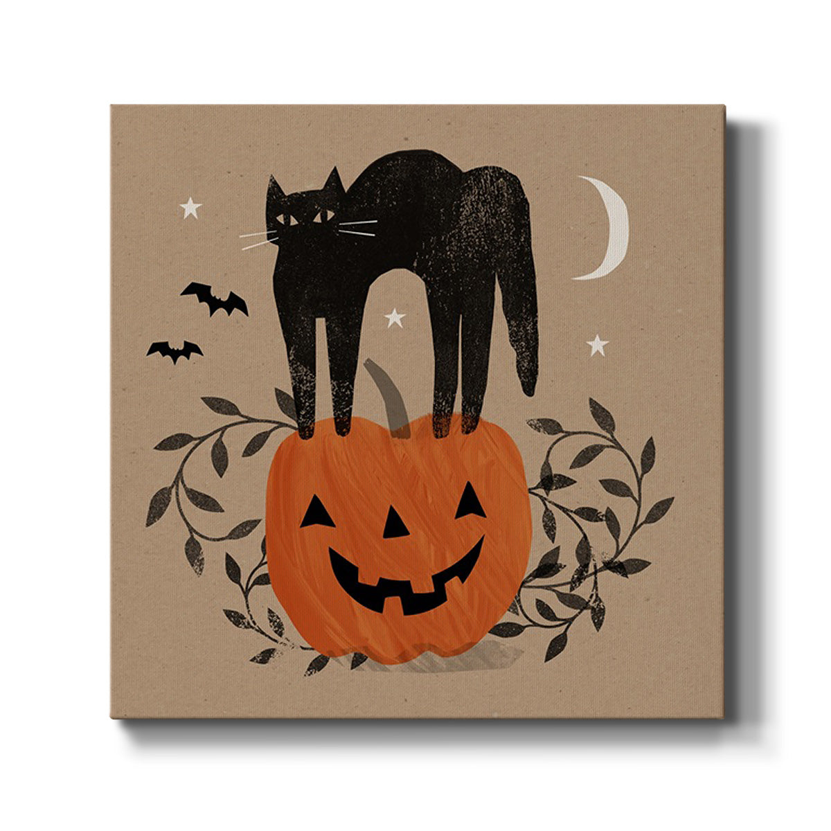 Graphic Halloween I-Premium Gallery Wrapped Canvas - Ready to Hang