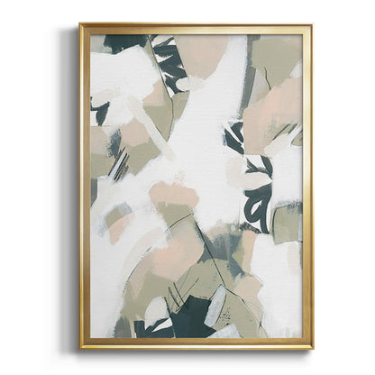 Sumi Storm II - Modern Framed Canvas Print