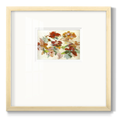 Floral Impressions V1 - Double Matboard Framed Print