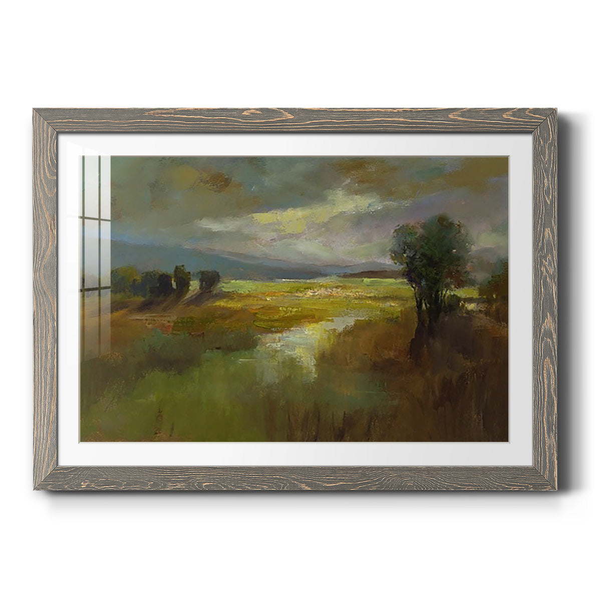 The Way Home - Barnwood Framed Art Print