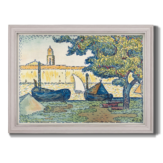 Saint-Tropez, 1894 - Ornate Framed Canvas Print