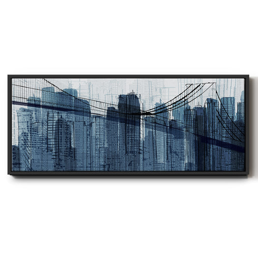 The Other Side - Floater Framed Canvas Print