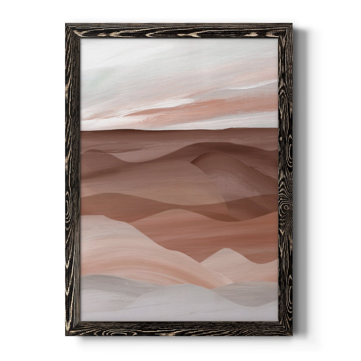 Sedona Valley - Barnwood Framed Canvas Print