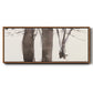 Under the Winter Tree II - Floater Framed Canvas Print