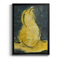 Urban Pear II - Modern Framed Canvas Print