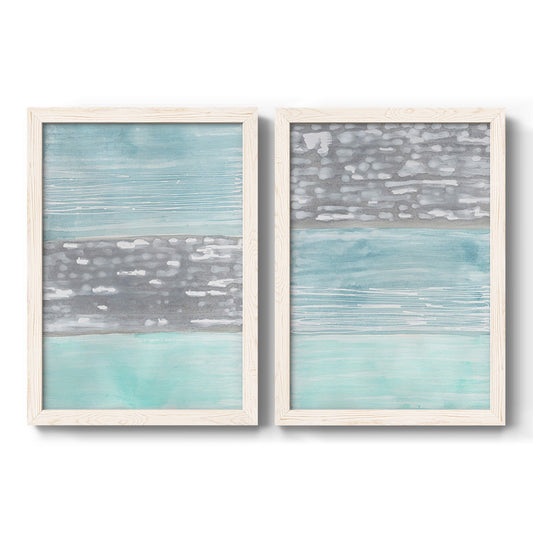 Hydrusphere I - Barnwood Framed Canvas Set