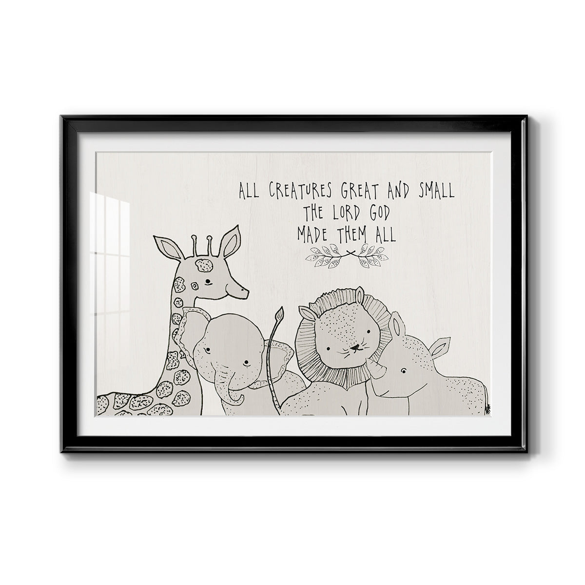 All Creatures Premium Framed Print - Ready to Hang