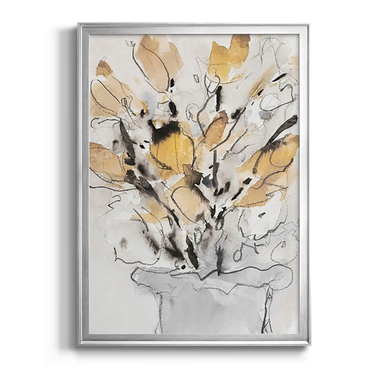 Seasonal Gatherings II - Modern Framed Canvas Print
