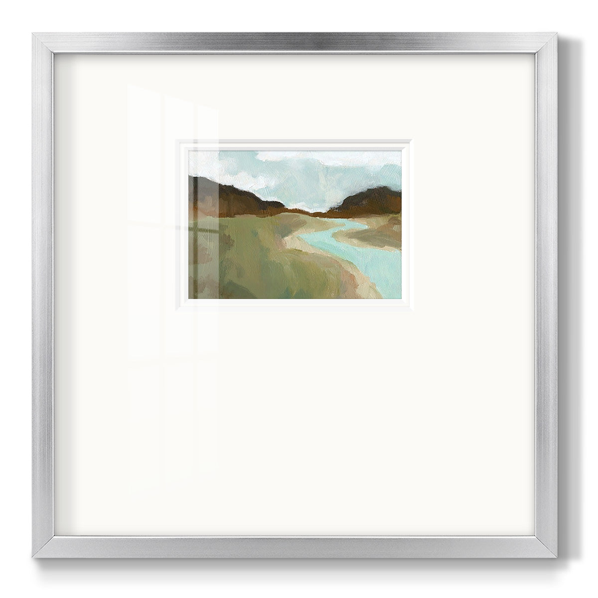 Coldwater Hills I - Double Matboard Framed Print