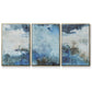 Coastal Seas I - Floater Framed Canvas Set