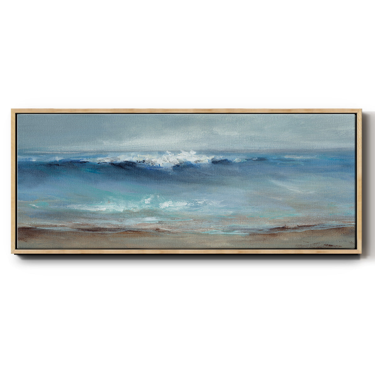 Northeast Wind - Floater Framed Canvas Print