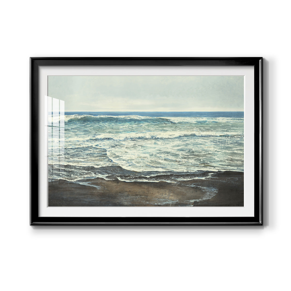 Coastal Reflection - Modern Framed Art Print