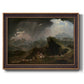 Joshua Commanding the Sun to Stand Still upon Gibeon - Ornate Framed Canvas Print