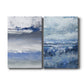 Soft Solace Indigo Premium Gallery Wrapped Canvas - Ready to Hang - Set of 2 - 8 x 12 Each