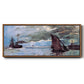 Seascape - Floater Framed Canvas Print