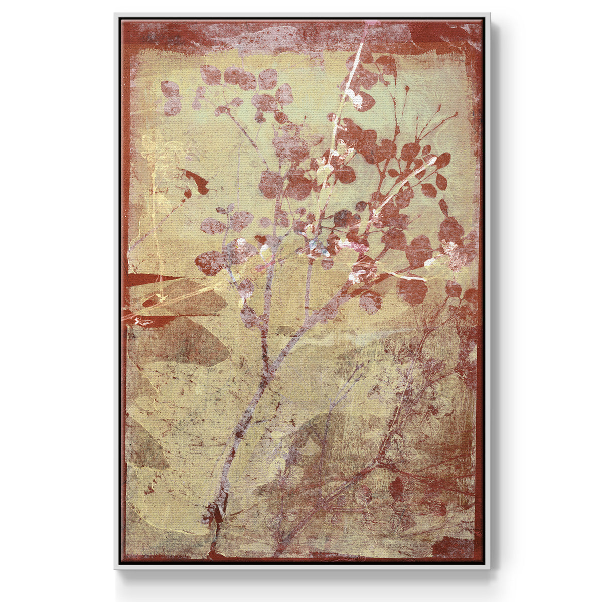 Boundless IV - Floater Framed Canvas Print