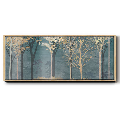 Into the Woods - Floater Framed Canvas Print