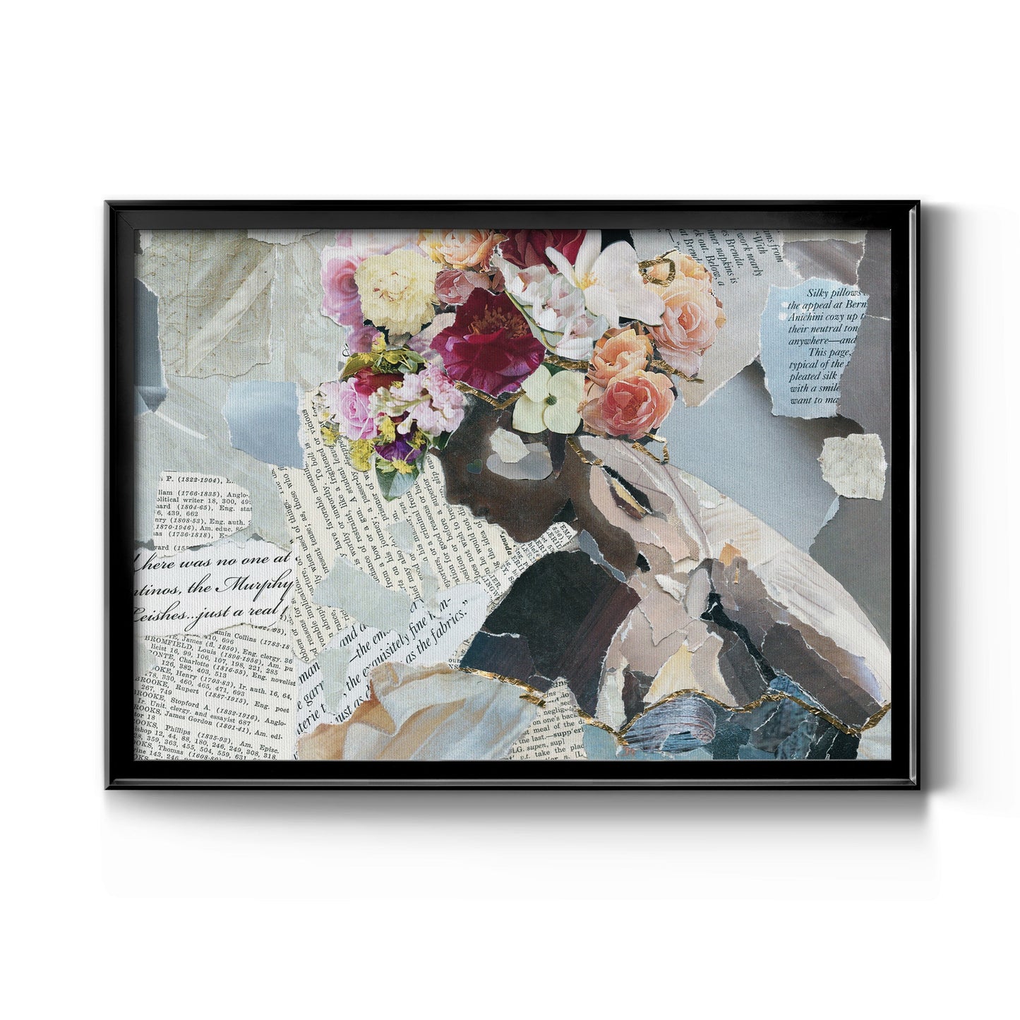 Contemplation II - Modern Framed Canvas Print