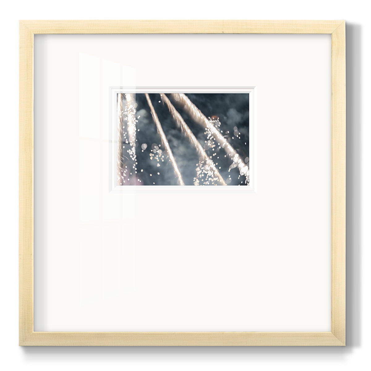 Celestial Glimmer - Double Matboard Framed Print
