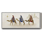 Away in a Manger Collection D - Floater Framed Canvas Print