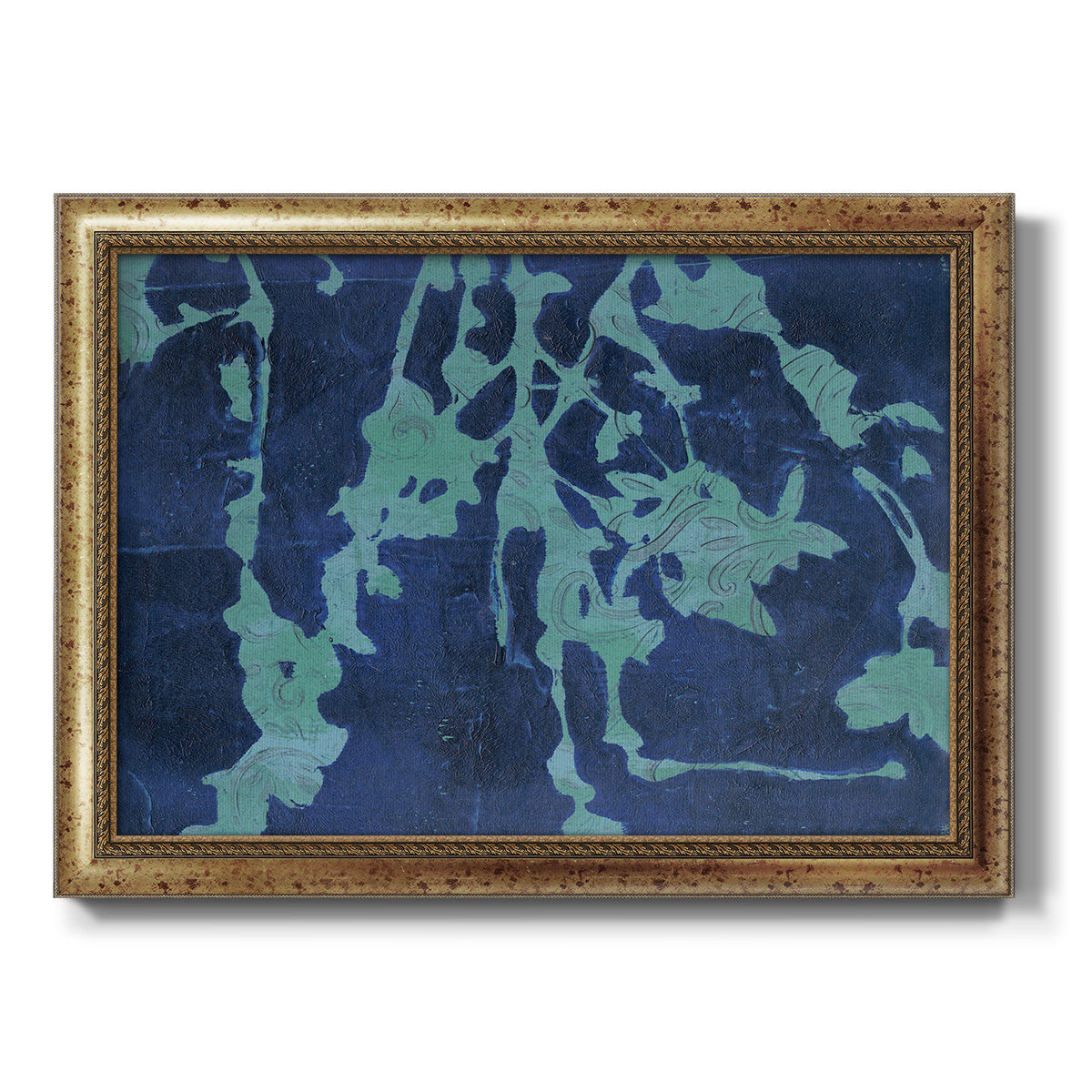 Brackish Flowers II Premium Framed Canvas- Ready to Hang