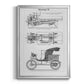 Industrial Motorcar - Modern Framed Canvas Print