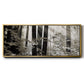 Misty Forest - Floater Framed Canvas Print