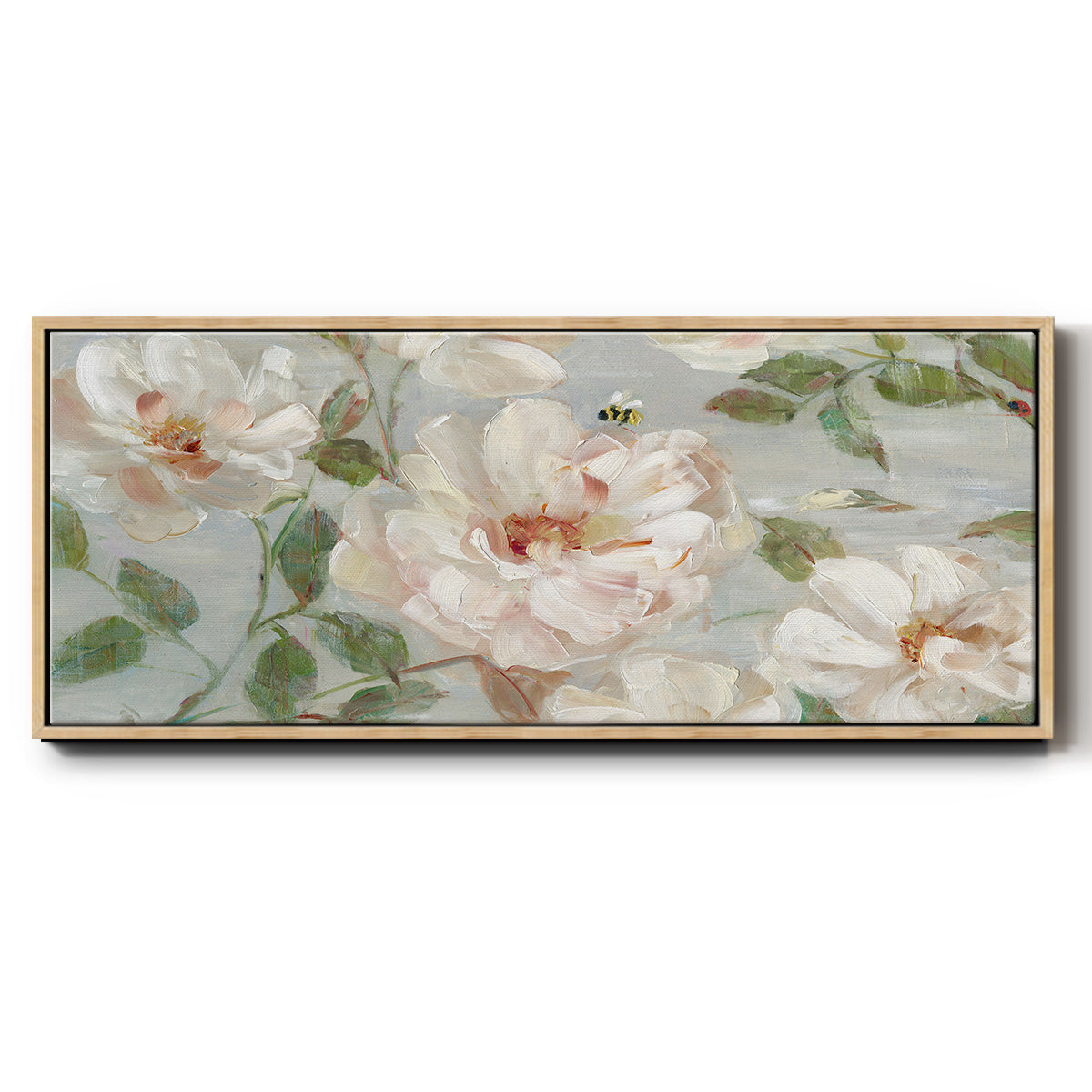 Summer Serenade - Floater Framed Canvas Print