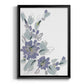 Periwinkle Patch III - Modern Framed Canvas Print