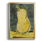 Urban Pear I - Modern Framed Canvas Print