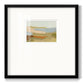 Stacked Landscape IV - Double Matboard Framed Print