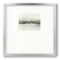 Turquoise Marsh I Premium Framed Print Double Matboard