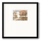 Pastel Park - Double Matboard Framed Print
