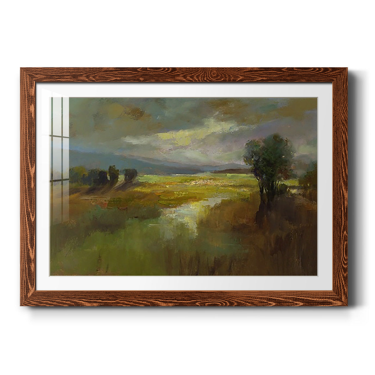 The Way Home - Barnwood Framed Art Print