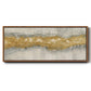 Golden Stream - Floater Framed Canvas Print