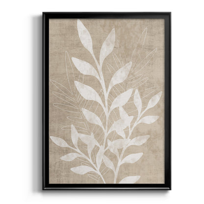 Foliage Retreat II - Modern Framed Canvas Print