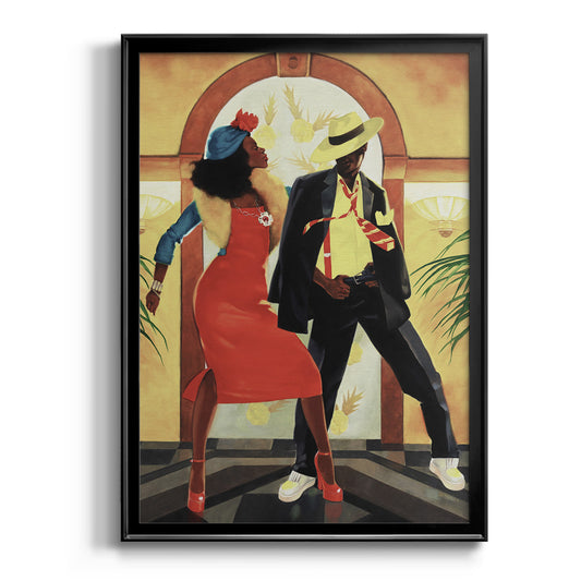 Night Out I - Modern Framed Canvas Print