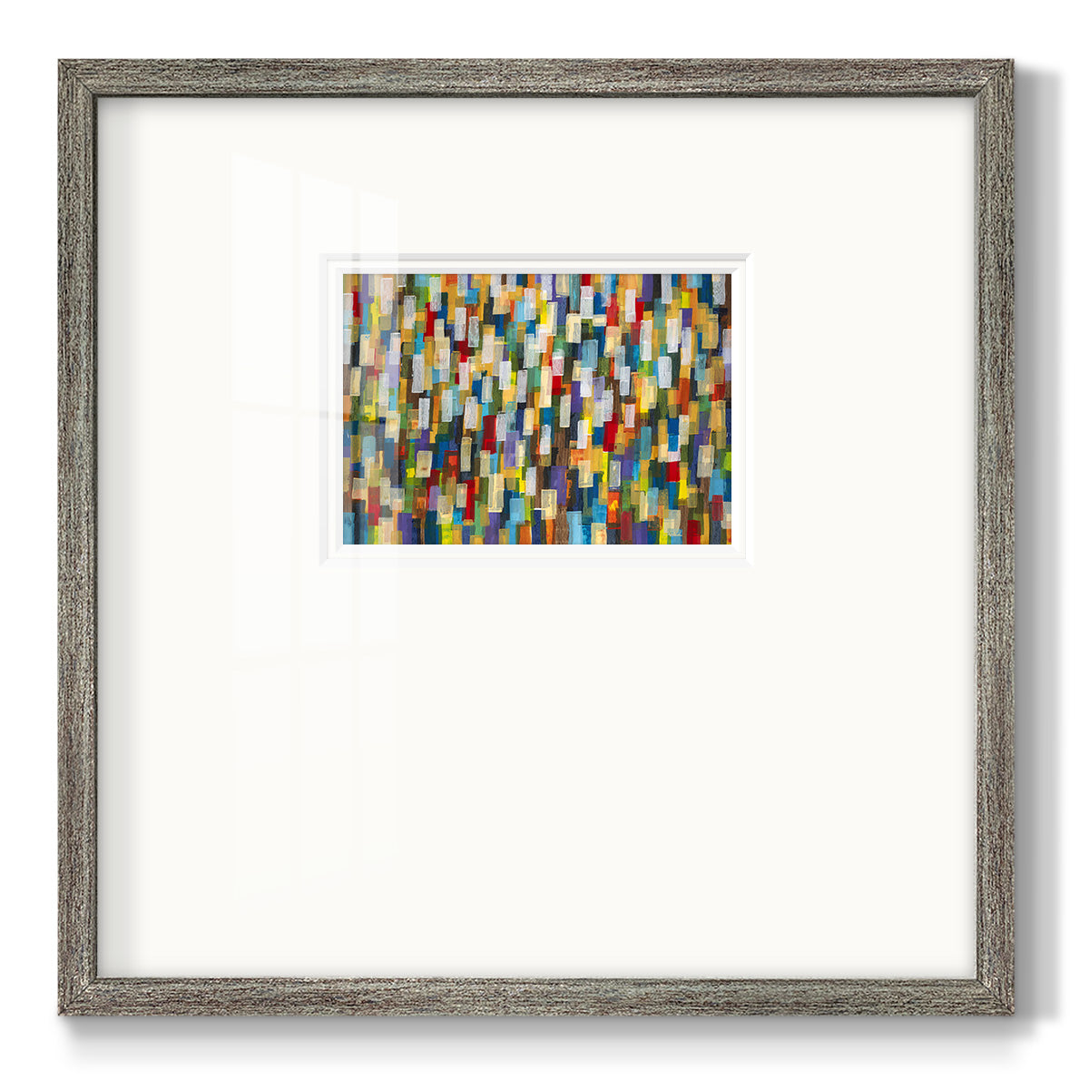 Confetti II Premium Framed Print Double Matboard