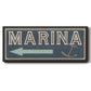 Shoreline Signs II - Floater Framed Canvas Print