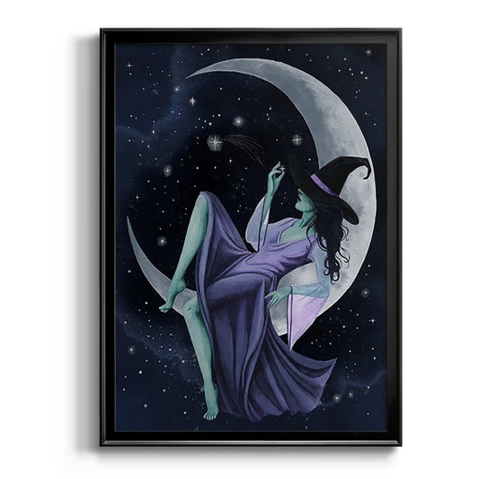Star Sorceress I - Modern Framed Canvas Print