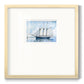 Blue Sail Premium Framed Print Double Matboard