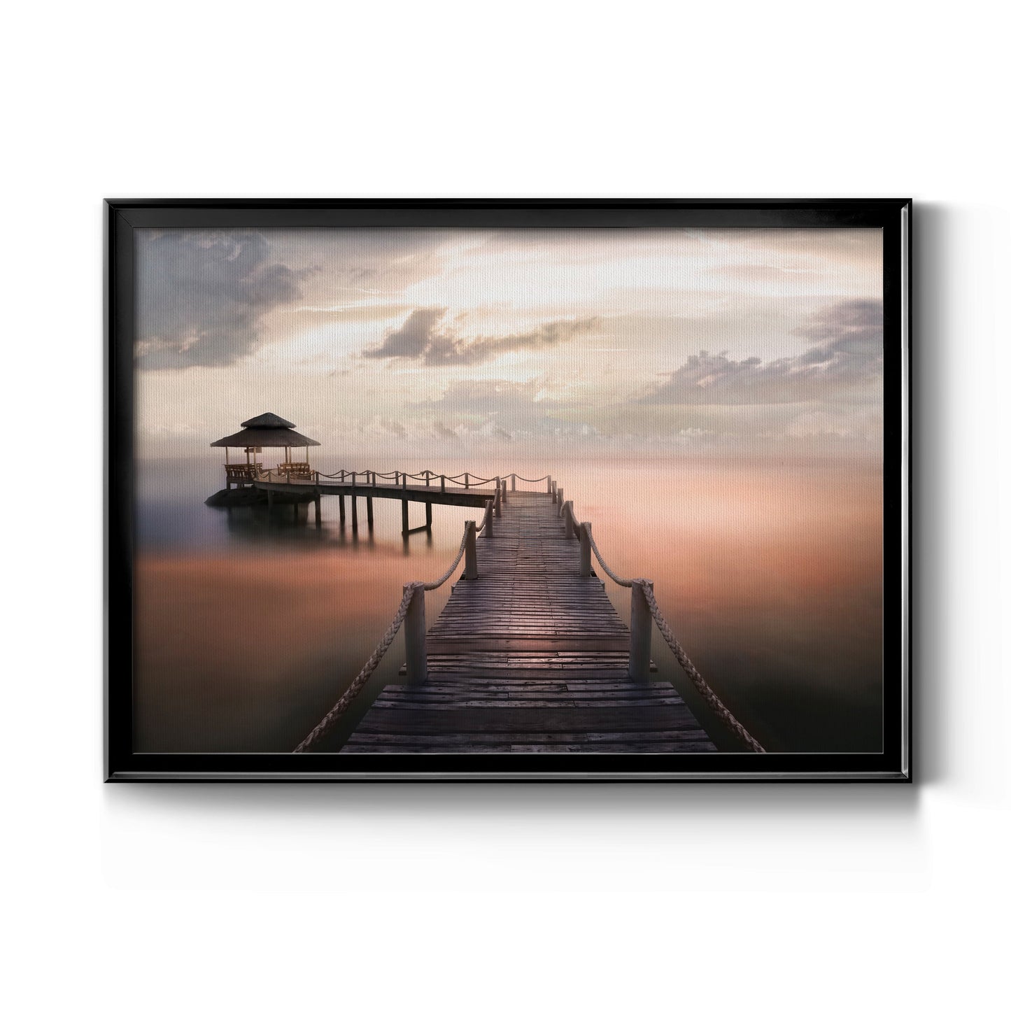 Early Morning Maldives Premium Classic Framed Canvas - Ready to Hang