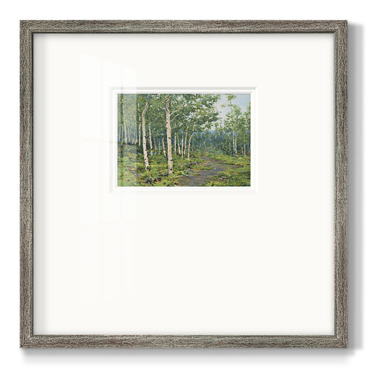 In the Forest - Double Matboard Framed Print