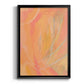 Peach Bliss II - Modern Framed Canvas Print